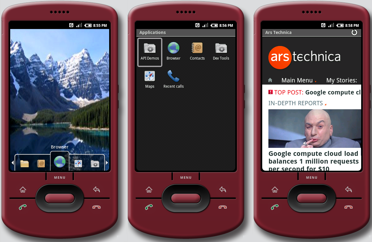 随Milestone 3,RC37a发布的更加现代,全触控风格的模拟器。