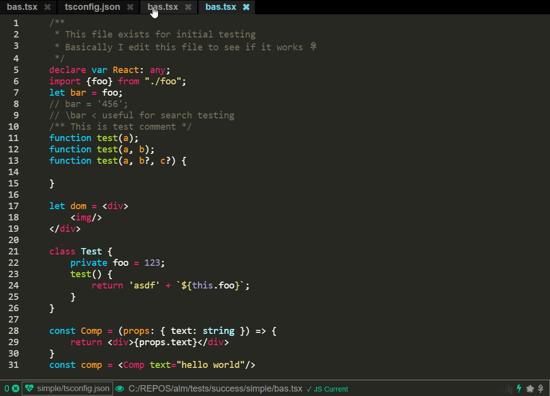 ALM IDE&rsquo;s multi-panel feature