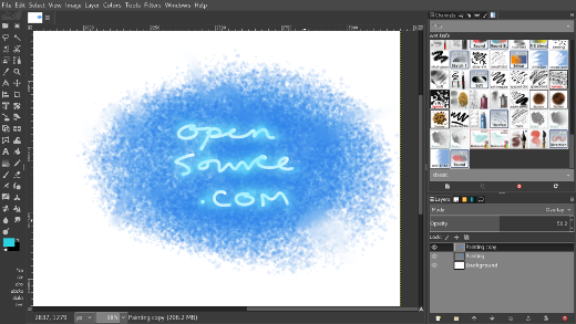 GIMP 截图 GIMP 截图