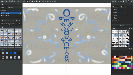 MyPaint 截图 MyPaint 截图