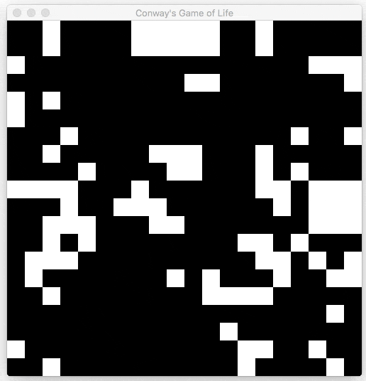 Conway&rsquo;s Game of Life - 示例游戏